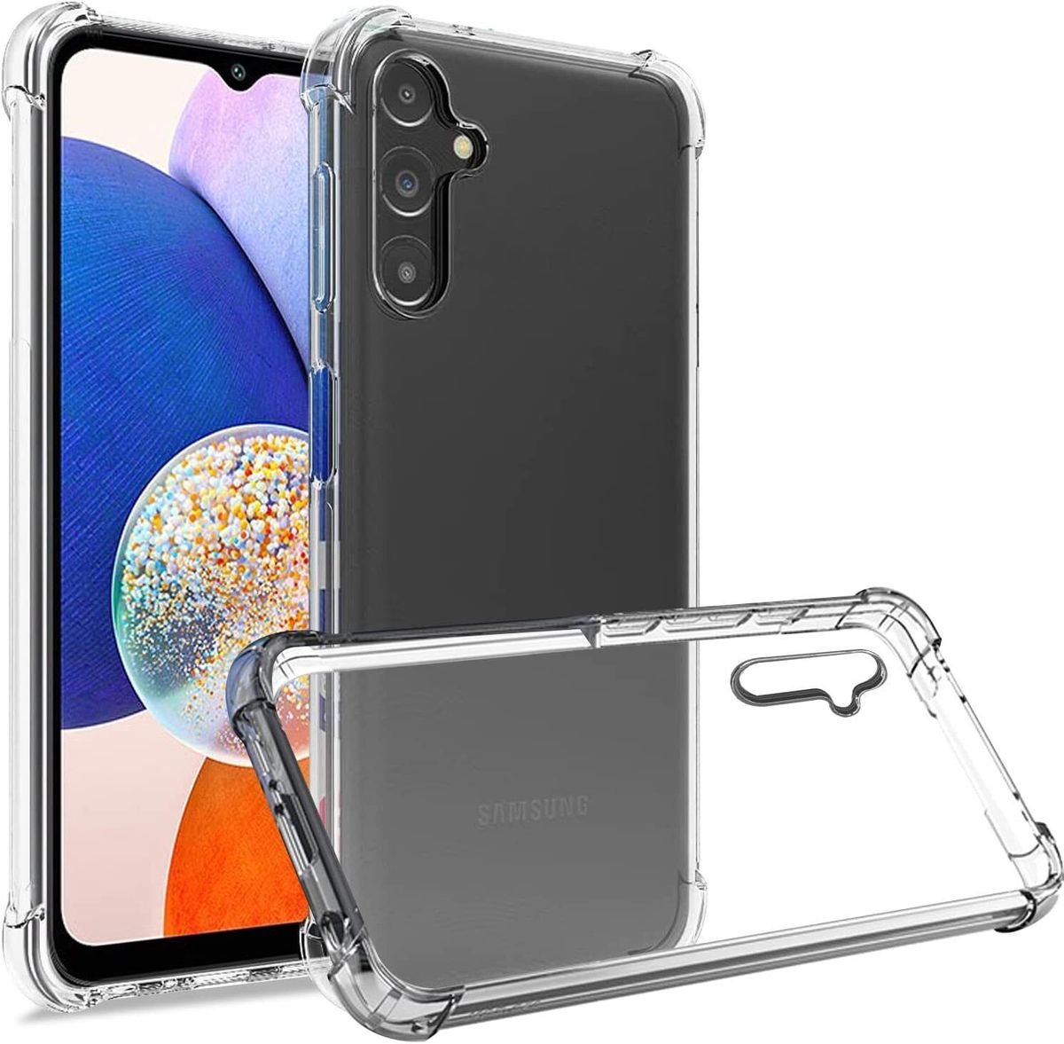 Samsung Galaxy A14 5G Shockproof Transparent TPU Clear Case | Shop ...