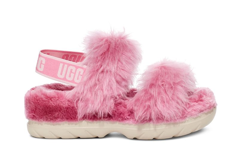 Ugg Fluff Sugar Sandal Pink image