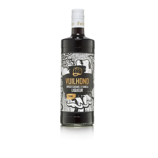 Vuilhond Shots - Flavoured Spirit With Caramel and Vanilla Extract - 750ml