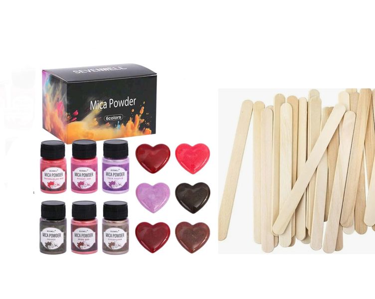 Mica pigment powder pack