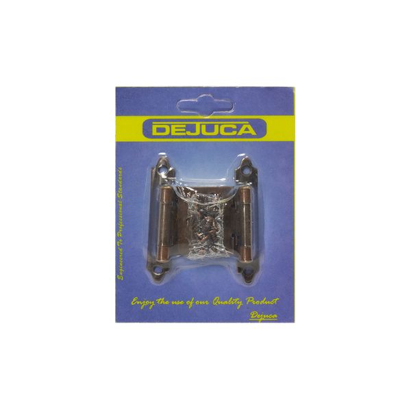 Dejuca - Self Closing Hinge - Antique - Copper - 1pair/Card - 2 Pack