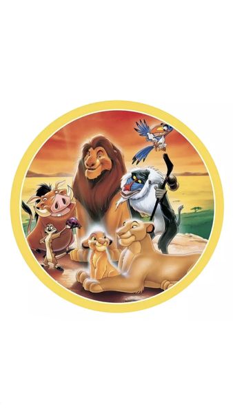 Lion King Edible Print Sheet