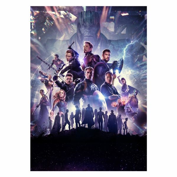 Avengers Family Backup Pose - A1 poster