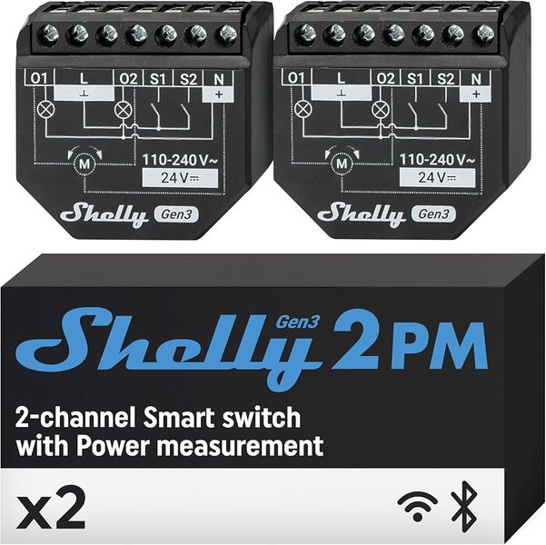 Shelly 2PM Gen3 2-Pack