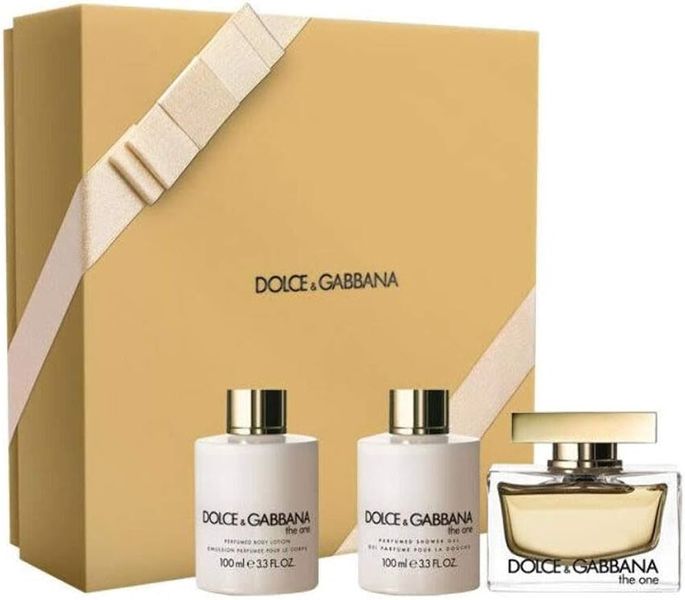 Dolce &amp; Gabbana The One Perfume Gift Set for Women Eau de Parfum 3 Piece set ( Parallel Import)