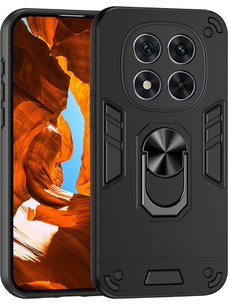 TPU Drop Defend Phone Cover Ring Stand Compatible with Xiaomi Redmi Note 14 Pro 5G