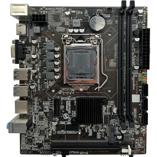 Intel H110 Micro-ATX Motherboard AK-H110M EG, LGA1151, DDR4 Support