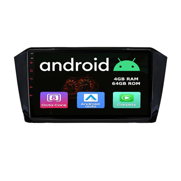 Volkswagen VW Passat B8 2016 - 2019 GPS Navigation Radio With Carplay