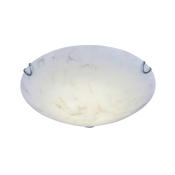 Radiant Ceiling Light Chrome E27 2x40w