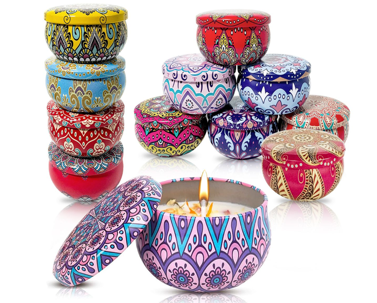 12 Pack Scented Candles Soy Wax Candles for Scented Home, Decor &amp; Gift Set