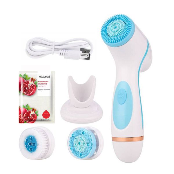Silicone Facial Cleanser Bundle