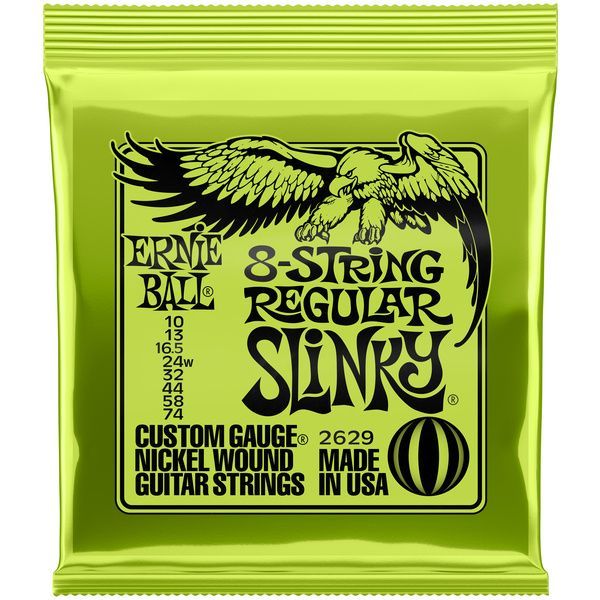 Ernie Ball 8-String Electric Guitar Strings - Various