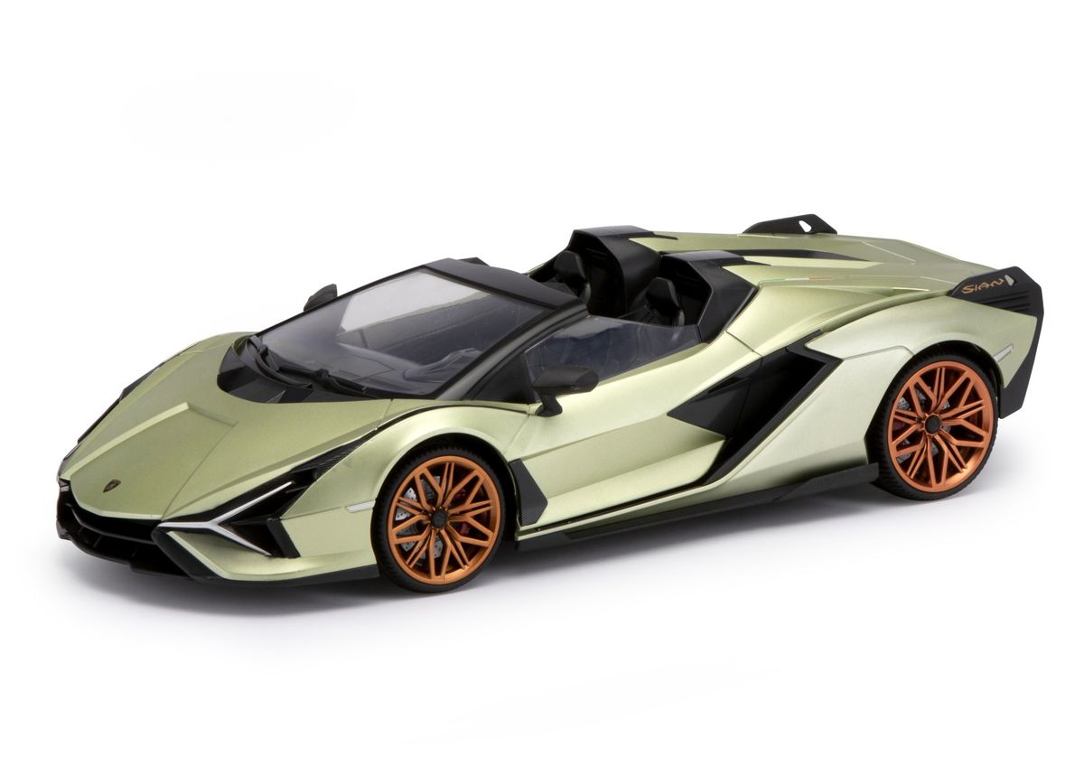 Green lamborghini sian hot sale