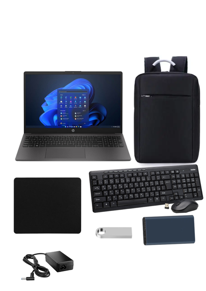 HP 250 G10 15.6 intel Celeron 16GB RAM 512GB SSD Win 11 Notebook Bundle