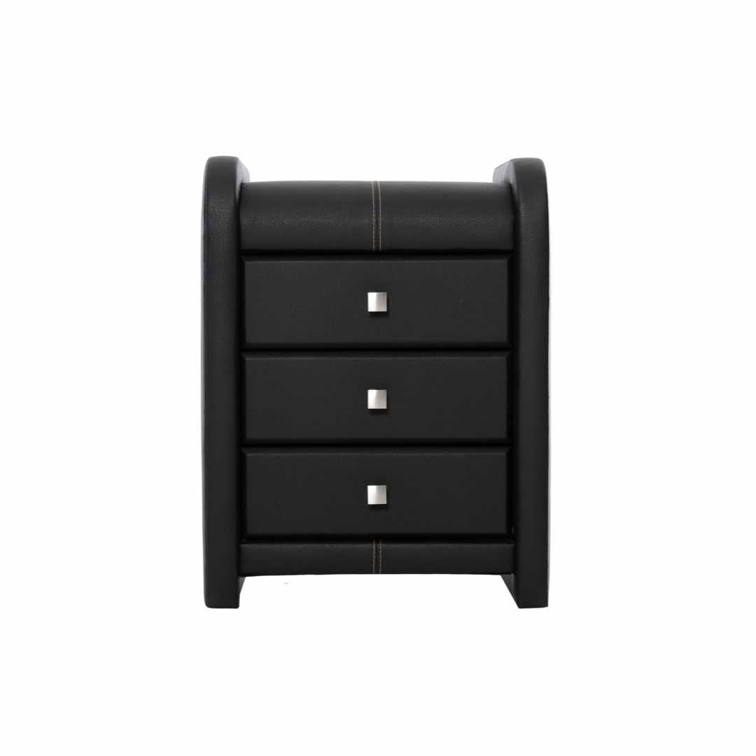 Zuka Three Drawer Pedestal Shop Today. Get it Tomorrow!