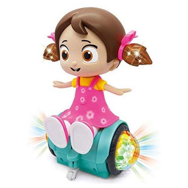 Dance Girl Toy For Kids With Music And Lights Doll Children's Toys - Pink