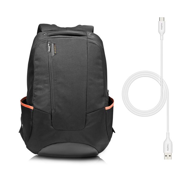 Everki EKP116NBK Laptop Backpack Bundle