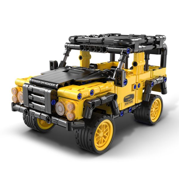 CaDA Tech Defender Off Roader - Land Rover - 389-Piece - 20cm Long