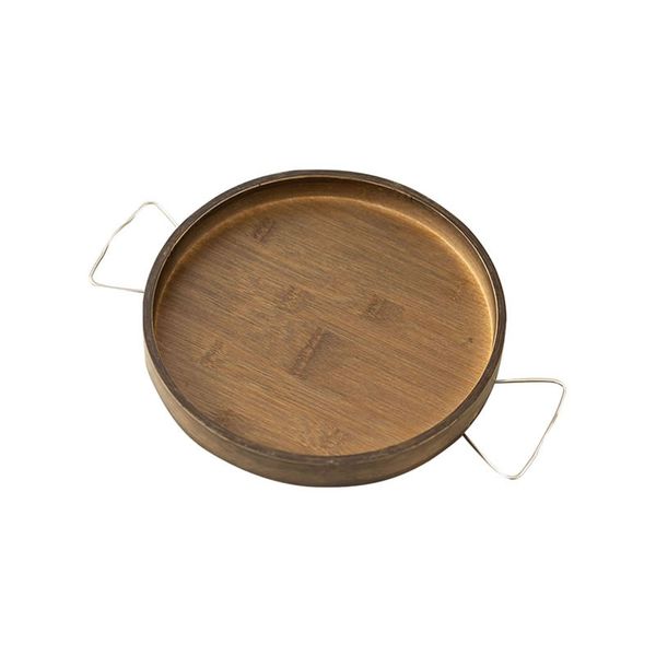 25cm Wooden Clip-On Sofa Armrest Tray Table X59-ST250