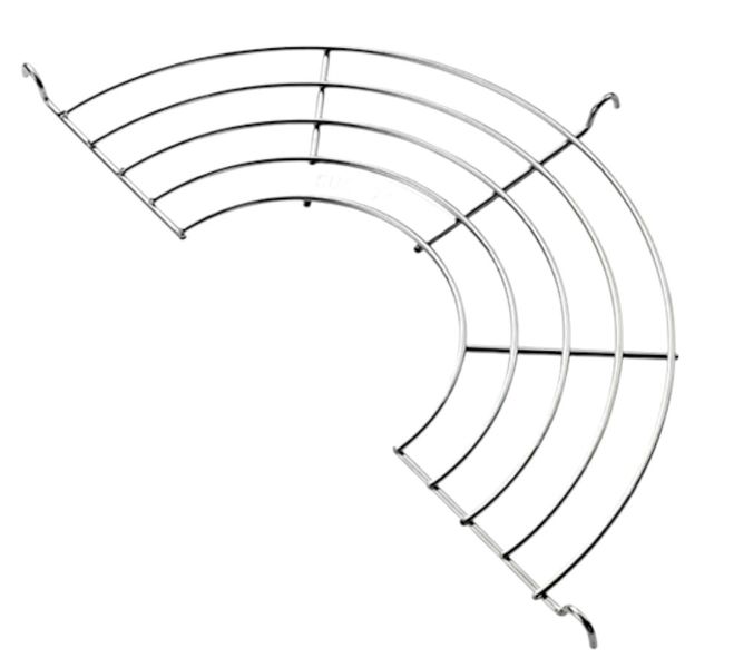 Stainless Steel Crescent Shaped Oil Drip Rack