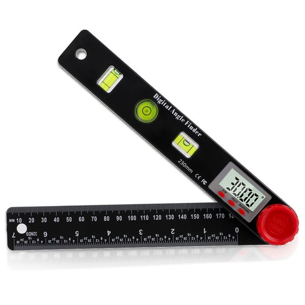 4-in-1 Digital Angle Finder Protractor Ruler Spirit Level Carpenters Tool