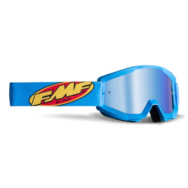 FMF PowerCore White Mirror Goggle