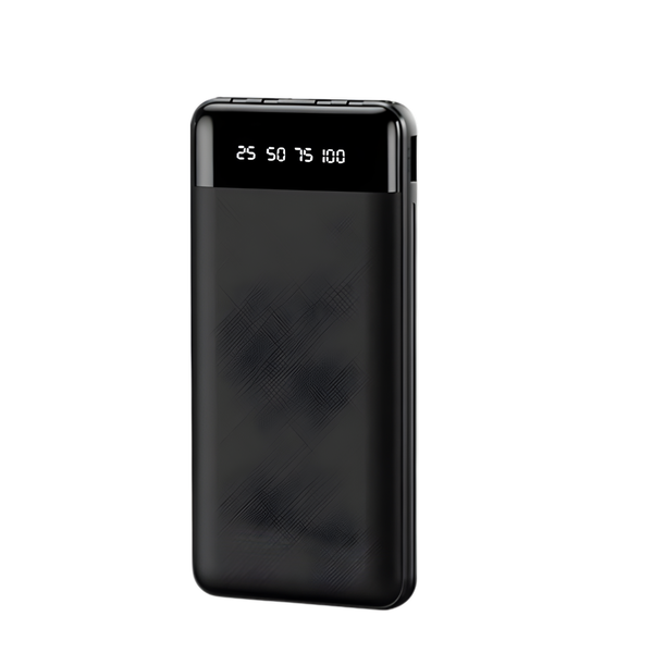 Ultra 1000mAh Portable Power Bank with Multi-Cable for Mobile Device