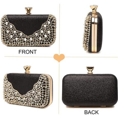 Black Women Crystal Evening Clutch Bag Shop Today. Get it Tomorrow takealot