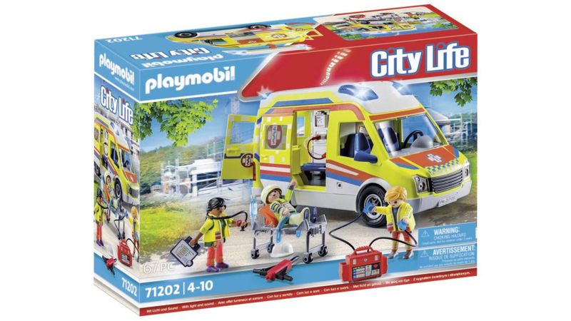 Playmobil Ambulance With Lights &amp; Sound