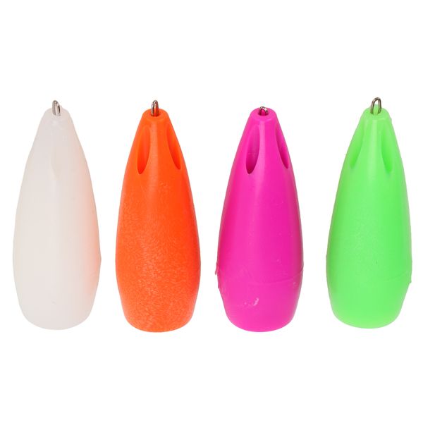 4 Pieces ABS Long Range Sinking Floats 6.5g