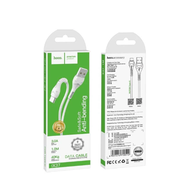 Hoco Fast Charging Cable X37 USB - Type C 1M
