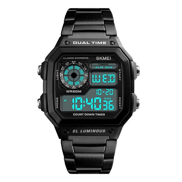 Skmei 1335 Men's Digital Watch Black image