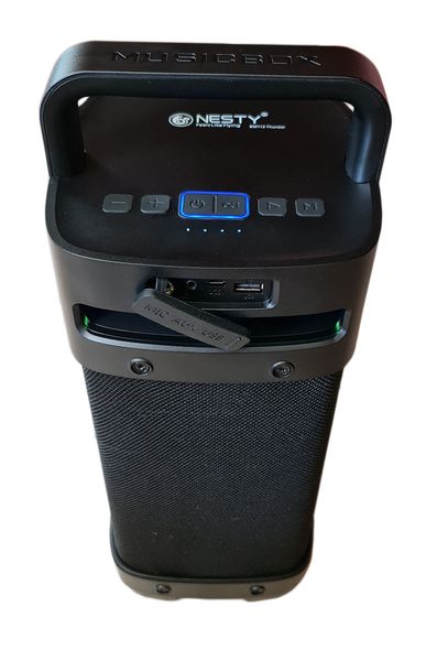 Nesty BM112 Portable Wireless Bluetooth Boom-Box Speaker - Black