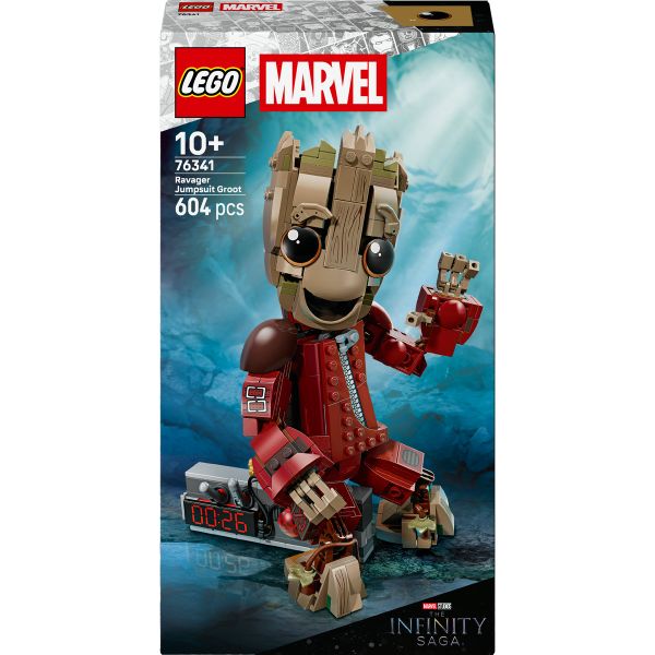 LEGO® Marvel Ravager Jumpsuit Groot Building Toy 76341