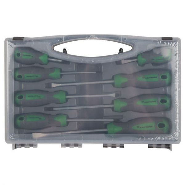 Kaufmann - Screwdriver Set 8 Piecee Soft Grip