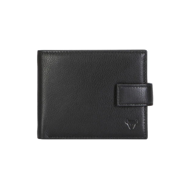 Brando Essential Leather Executive Wallet, Black
