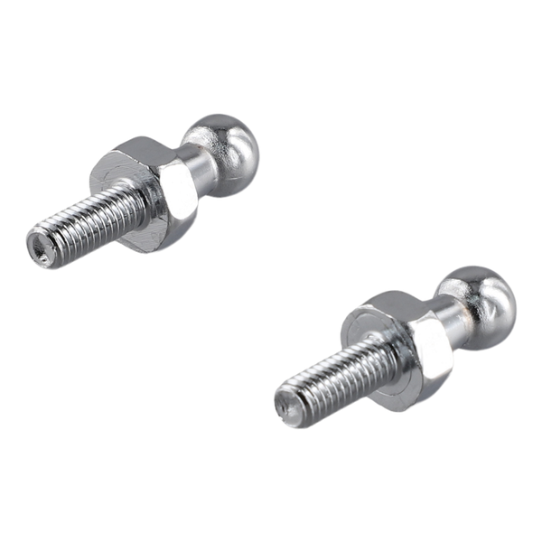 2 x 10Mm Ball Stud Bolt M6 for Ball Ended Bolt Compatible with Universal