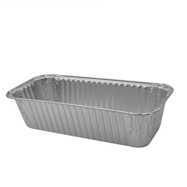 Foil Loaf Tray - 620ml Medium Disposable Baking Tray (100 Pack)