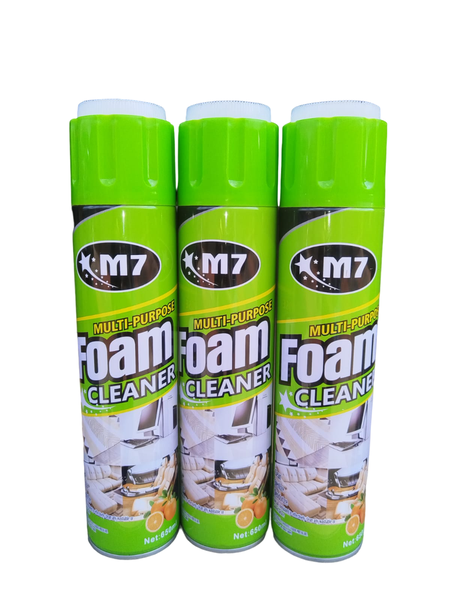 3 Pack M7 Multi-Purpose Foam Cleaner