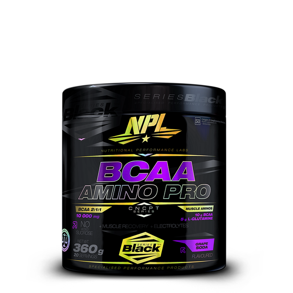 NPL - BCAA Amino Pro, Grape Soda - 360g