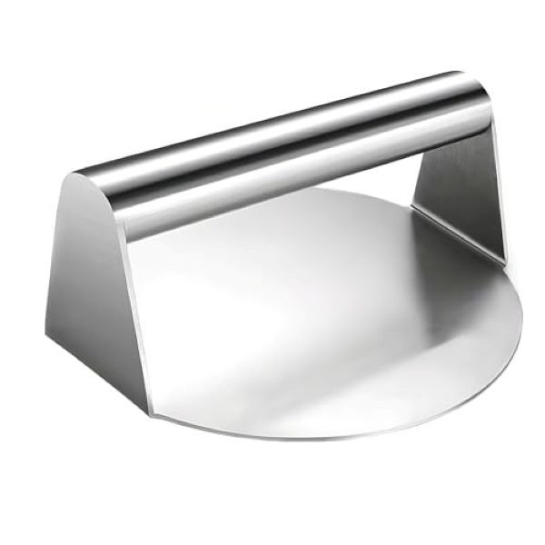 Stainless Steel 11cm Smash Burger Press for Home or Industrial Use