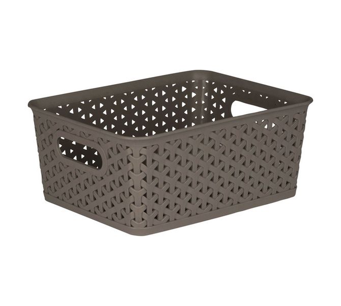 Woven Basket 5L - Taupe