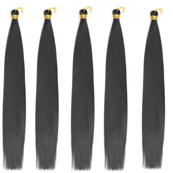 Bone Straight Braiding Hair - 5 Packs - 28 Inch