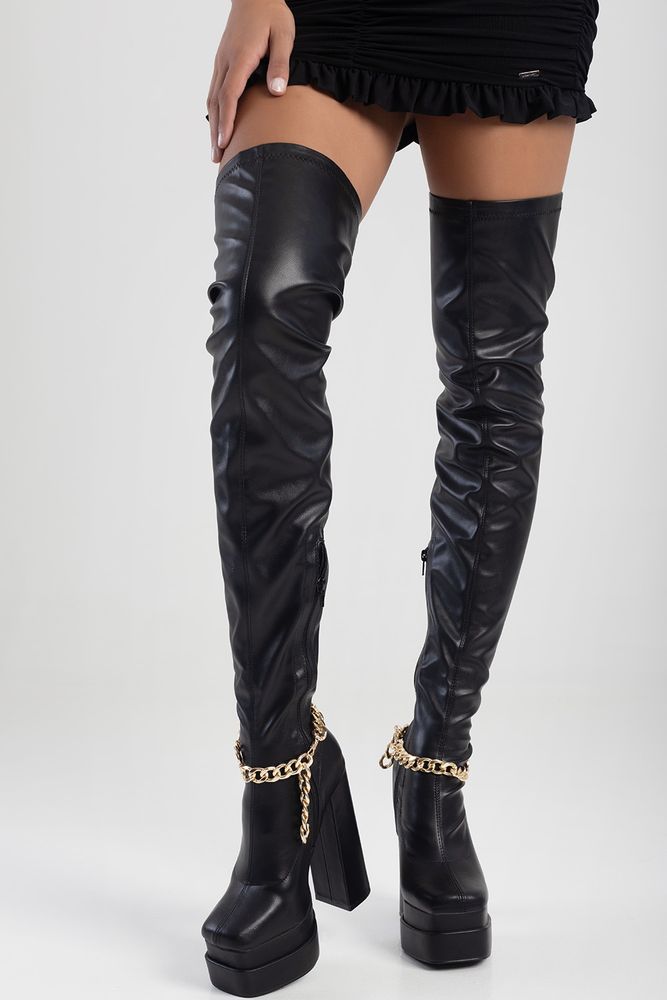 Sissy Boy: Thigh High Platform Thigh High Boot | Shop Today. Get it ...