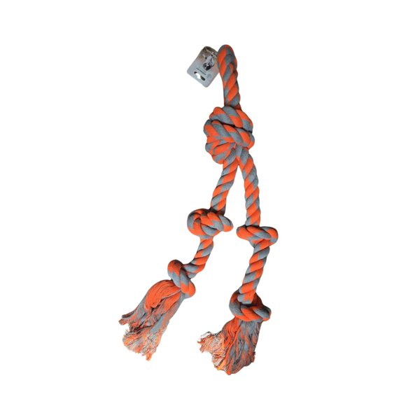 Monster Toy Rope For Dogs - 70cm with Loop Handle