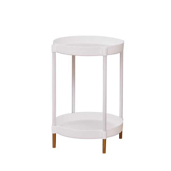 Household light luxury simple double-layer storage rack