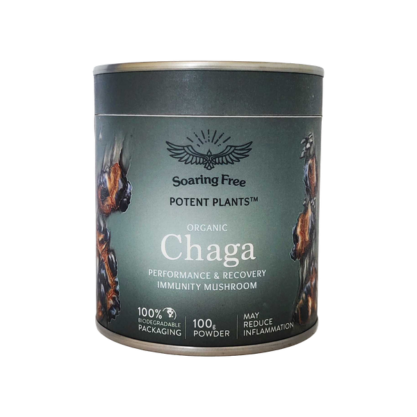 Soaring Free Organic Chaga Mushroom Powder 100g