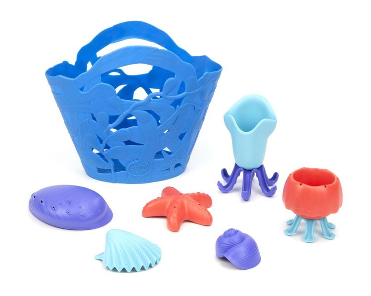 Green Toys 100% Recycled OceanBound Tide Pool Set