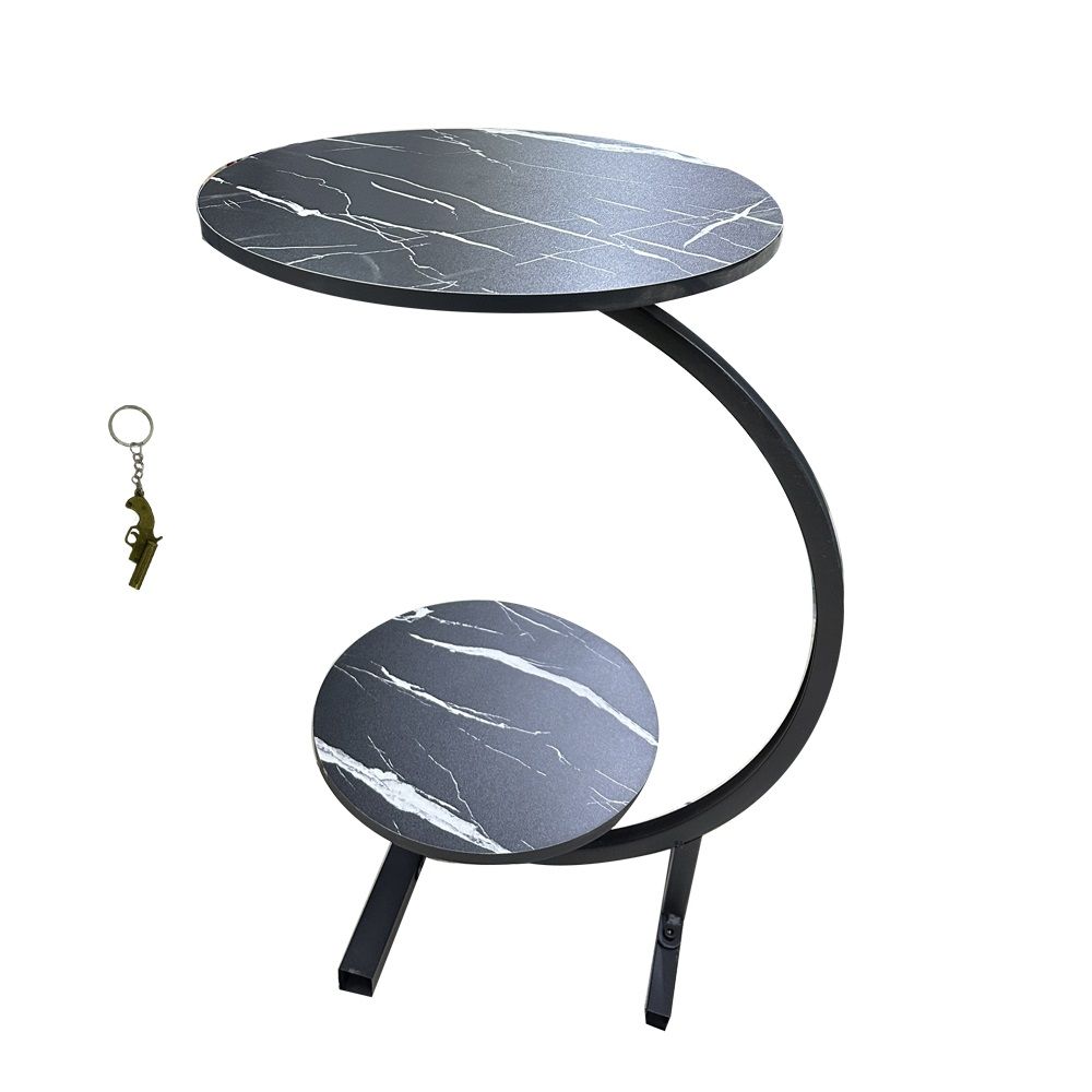 Multi Functional DoubleLayer CShaped Small Coffee Table Shop Today