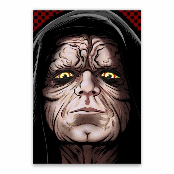 Emperor Palpatine Portrait Poster - A1
